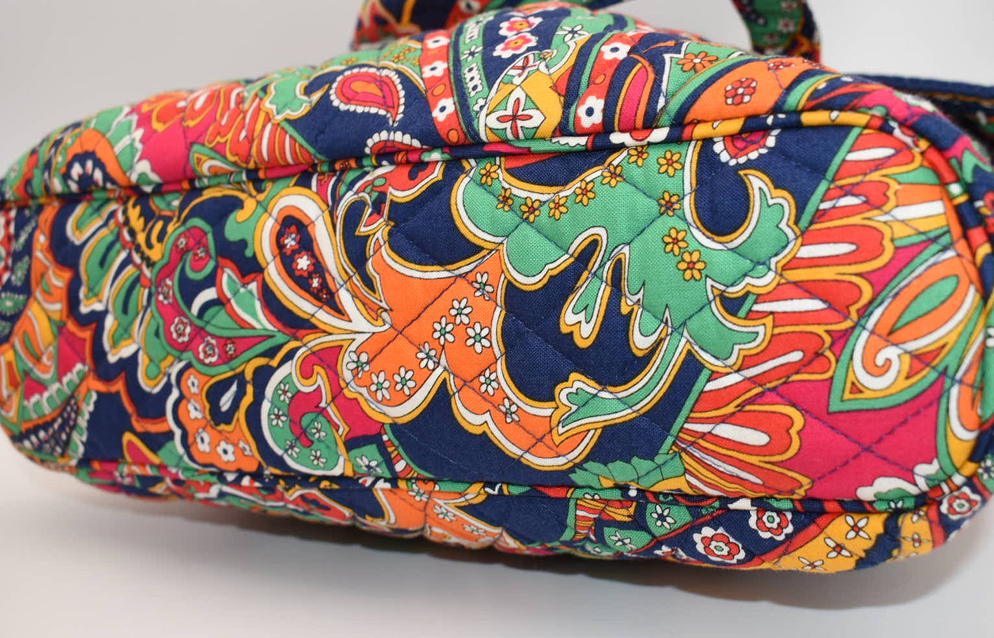 Vera Bradley Two-Way Convertible Tote Bag in "Venetian Paisley" Pattern