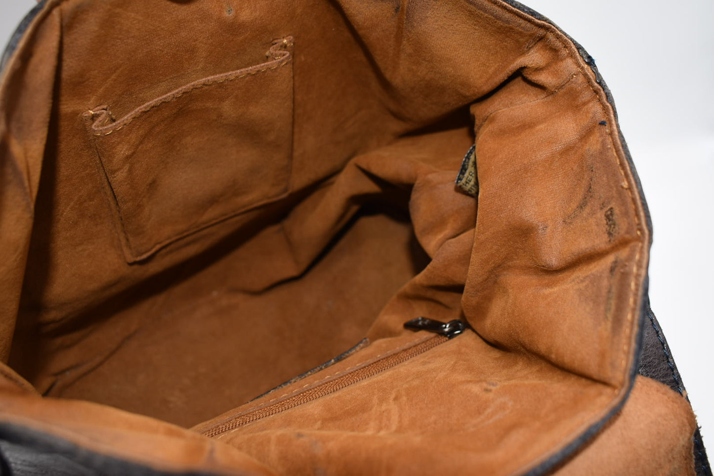 Patricia Nash Bellissimi Convertible Backpack in Distressed Glaze Black