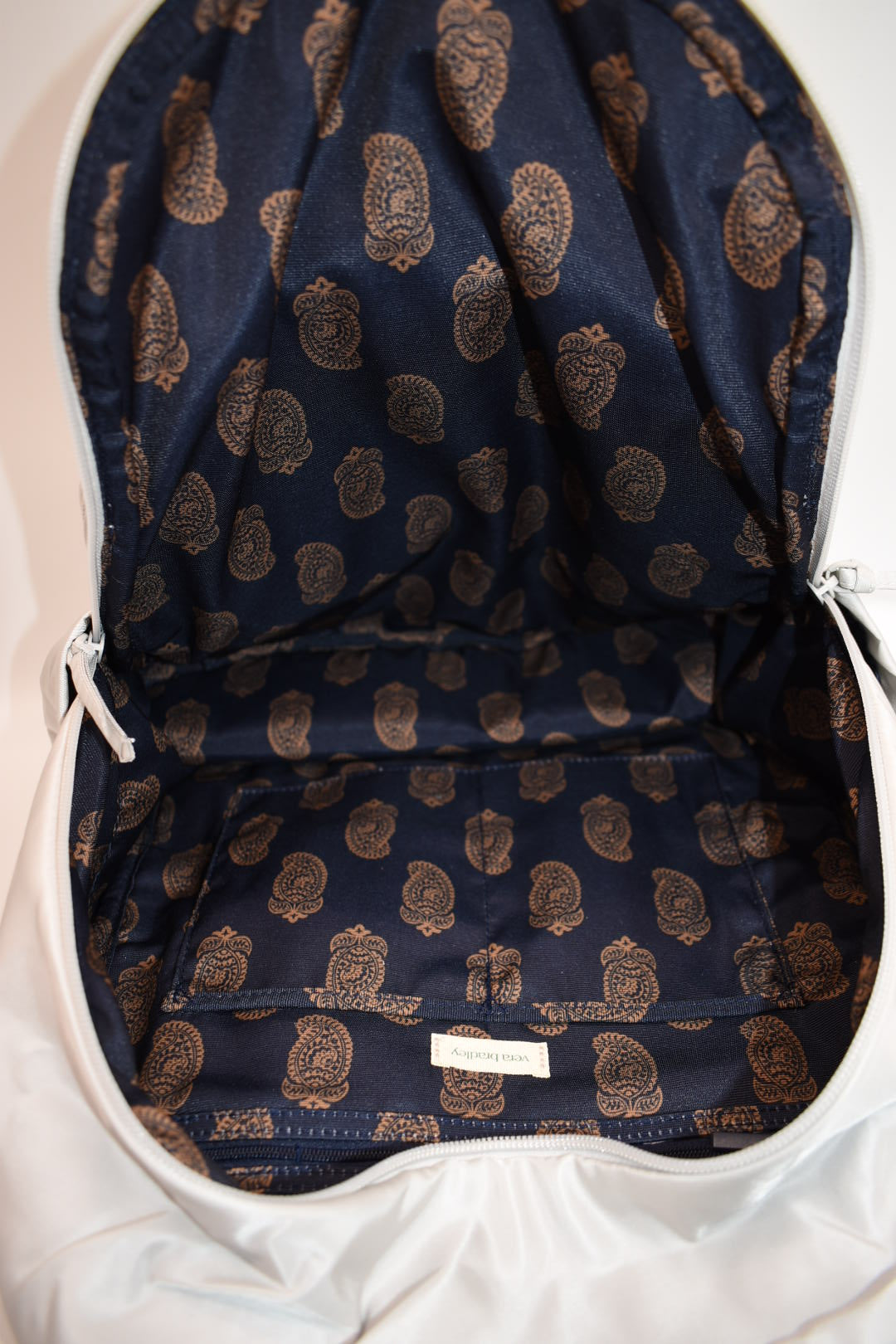 Vera Bradley Bancroft Backpack in Oyster Mushroom