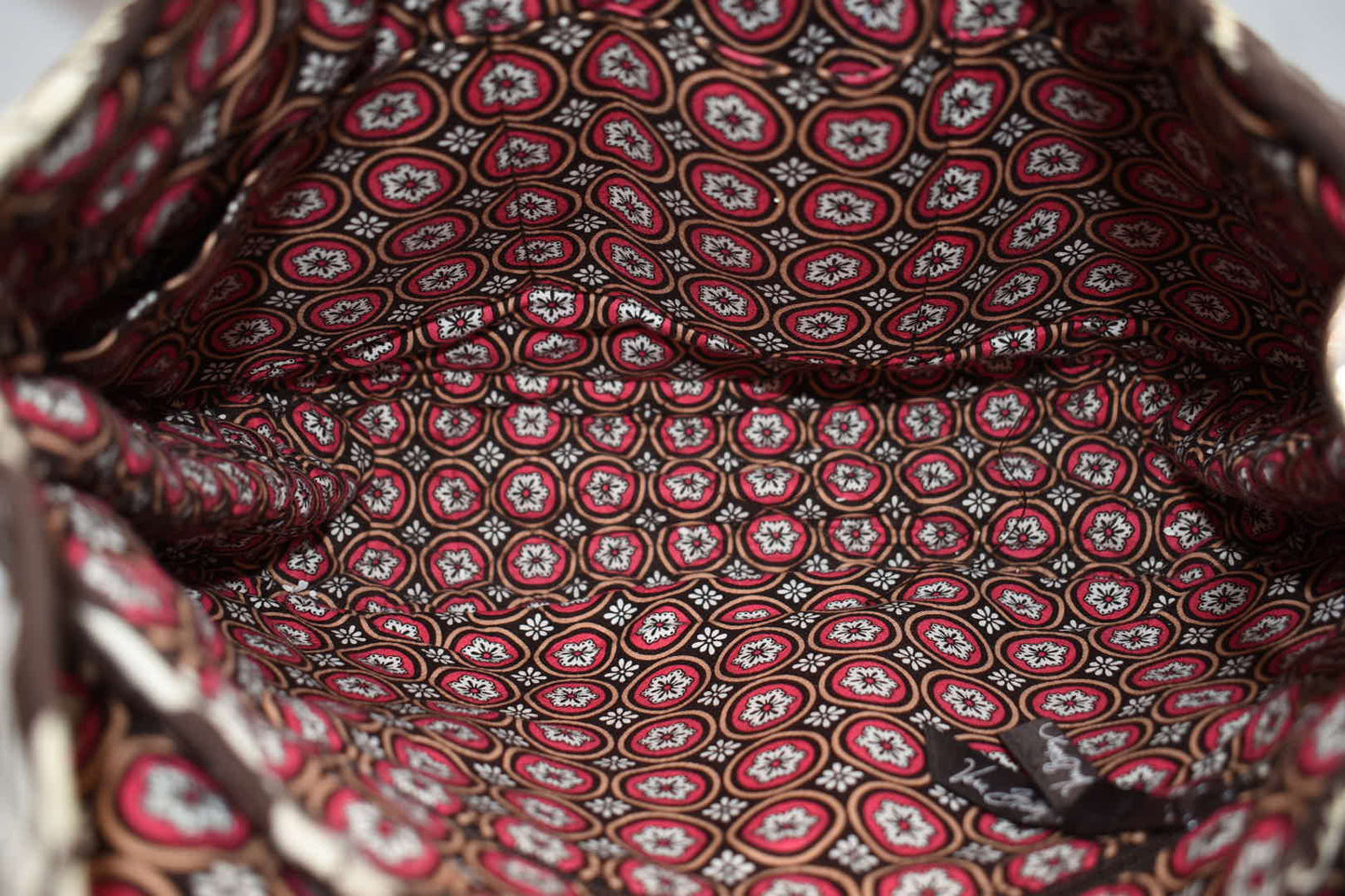 Vera Bradley Saddle Up Crossbody Bag in "Imperial Toile" Pattern