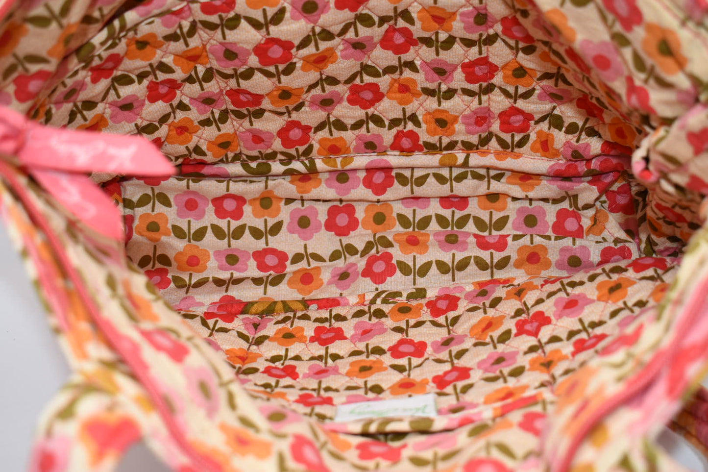 Vera Bradley Large Mandy Tote Bag in "Folkloric" Pattern