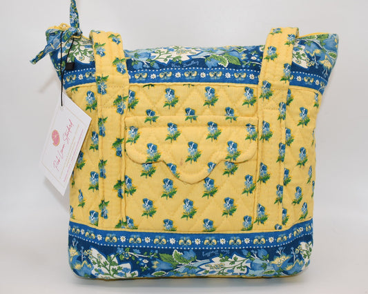 Vera Bradley Little Villager Tote Bag in "Katherine" Pattern