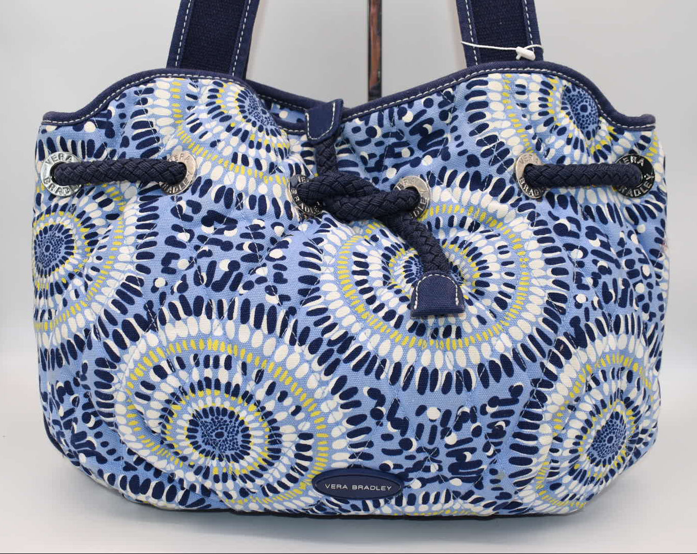 Vera Bradley Quilted Cinch Shoulder Bag in "Starry Night" Pattern