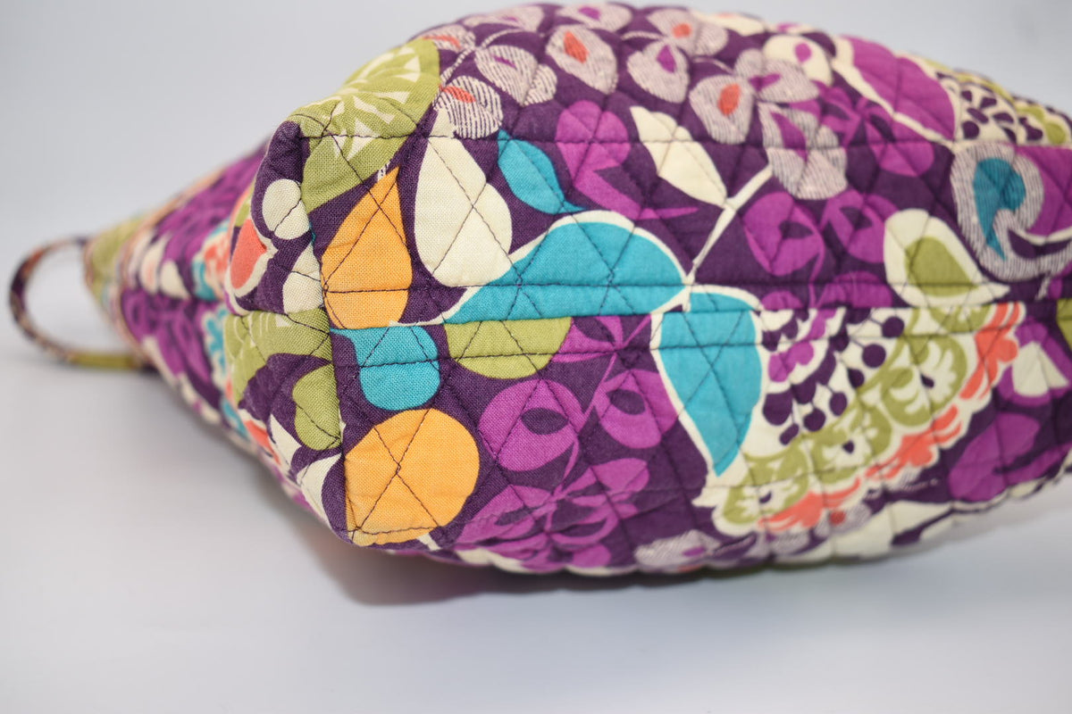 Vera Bradley Everyday Tote Bag in "Plum Crazy" Pattern