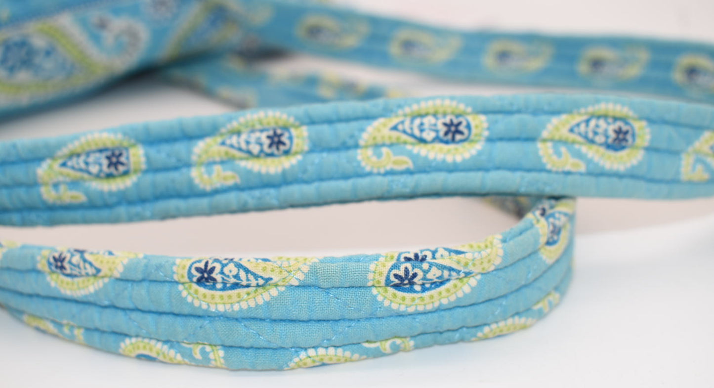 Vera Bradley Villager Tote Bag in "Bermuda Blue" Pattern