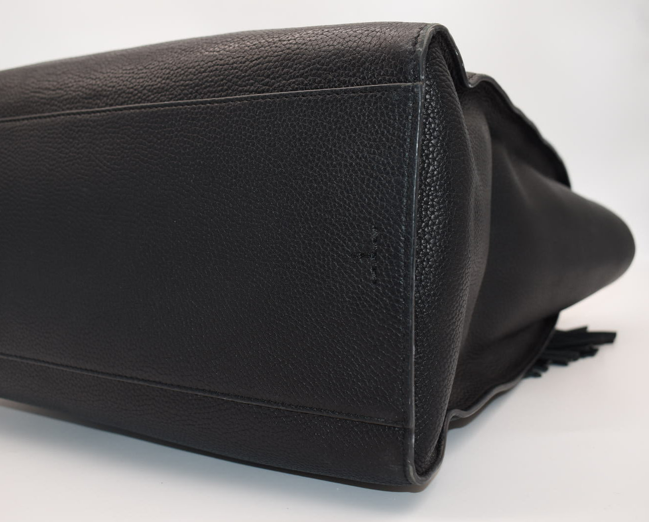 Tory Burch Brooke Tote Bag in Black Leather