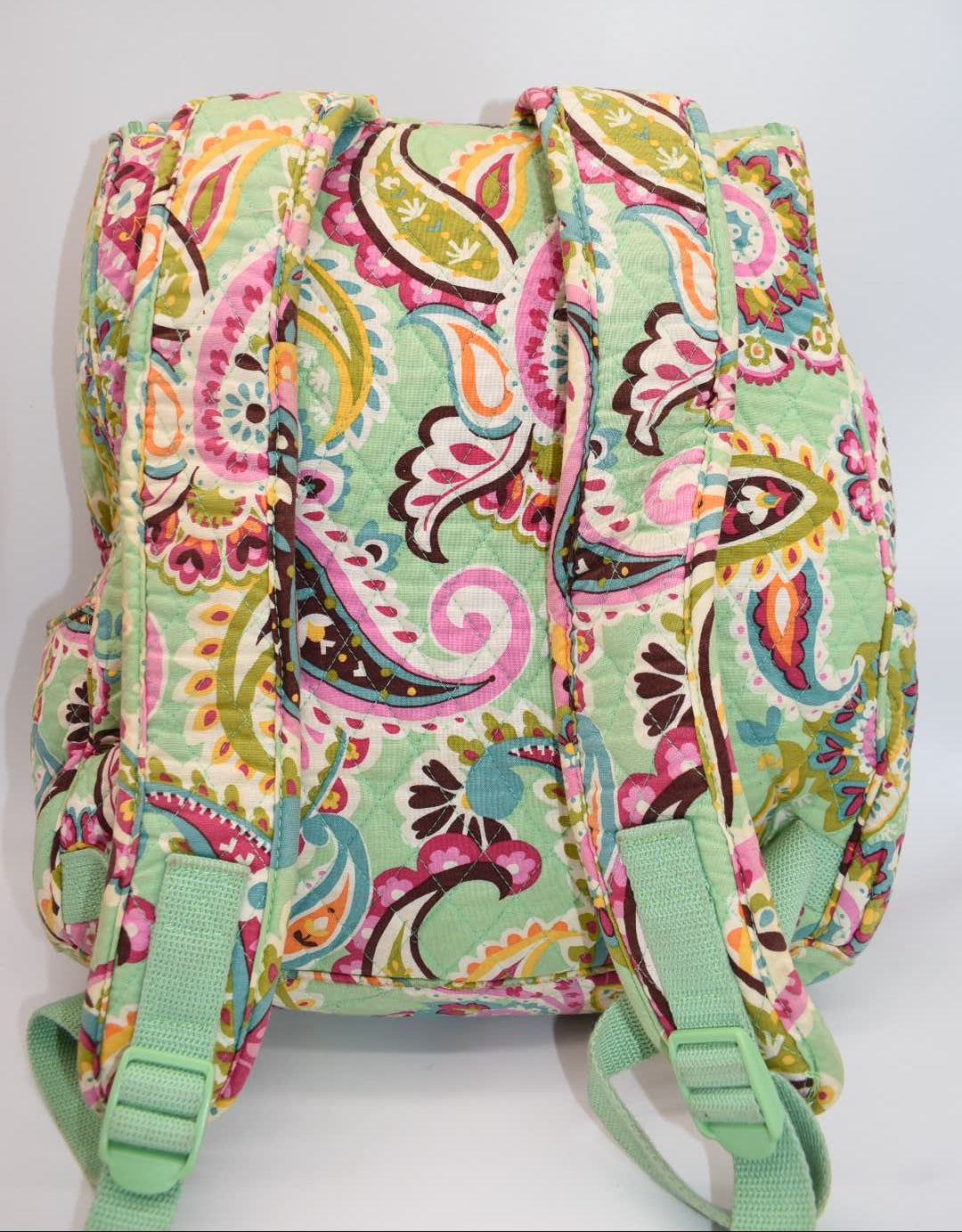 Vera Bradley Double Zip Backpack in "Tutti Frutti" Pattern