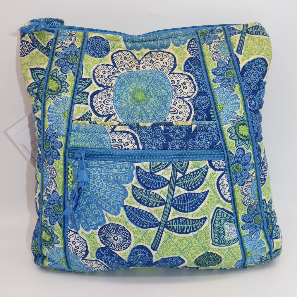 Vera Bradley Hipster Crossbody Bag in "Doodle Daisy" Pattern