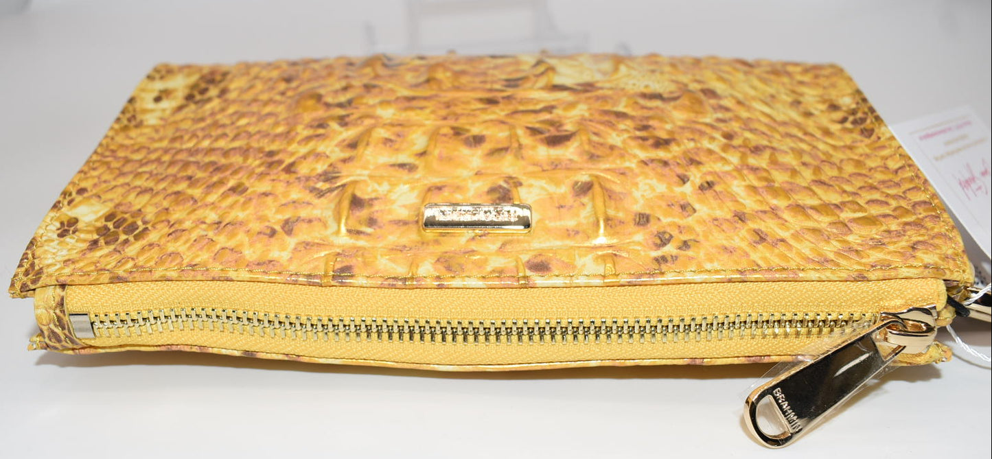 Brahmin Daisy Wristlet in Canary Ombre Melbourne