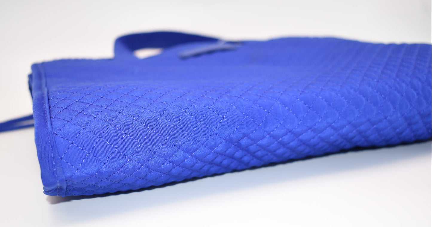 Vera Bradley Iconic Hanging Travel Organizer in Microfiber Royal Blue