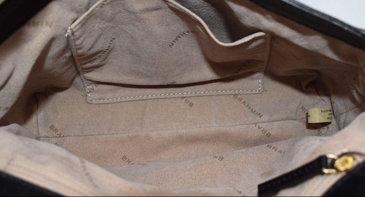 Brahmin Carina Shoulder Bag in Tuscan Tri-Texture