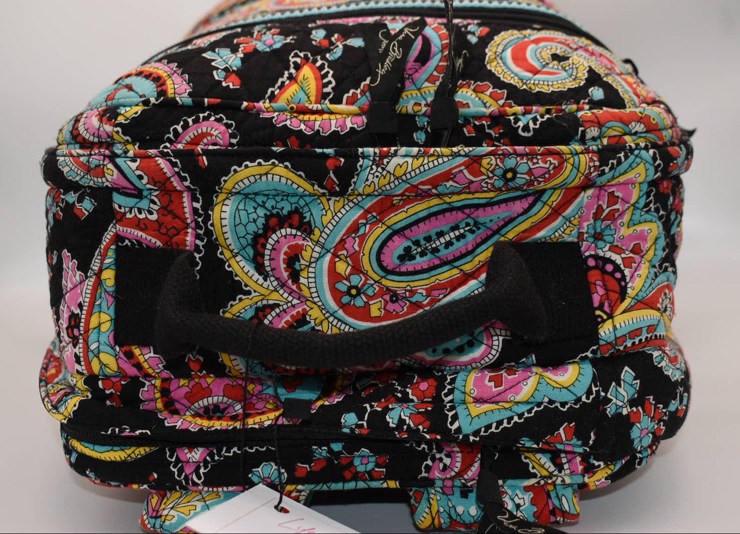 Vera Bradley XL Tech Laptop Backpack in "Parisian Paisley" Pattern