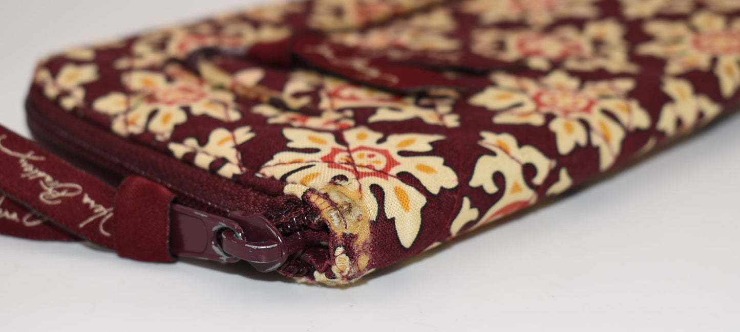 Vera Bradley Zip Around Wallet in "Medallion-2006" Pattern