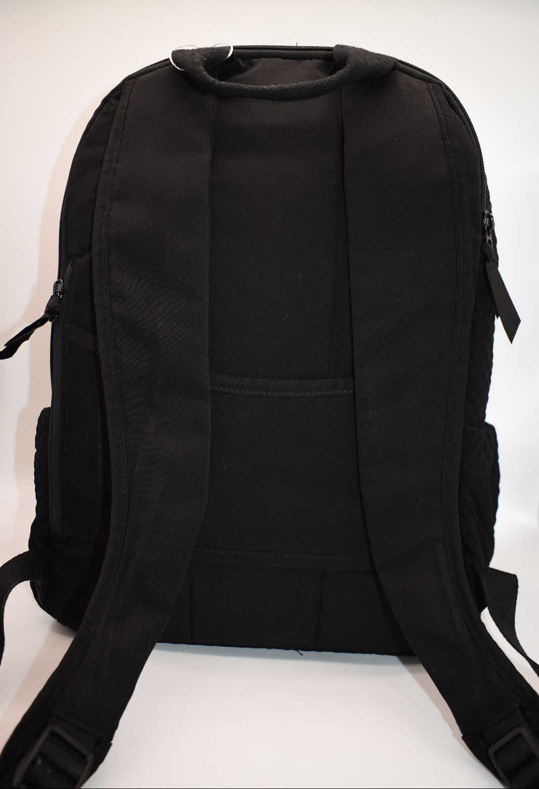 Vera Bradley Microfiber Campus Backpack in Black