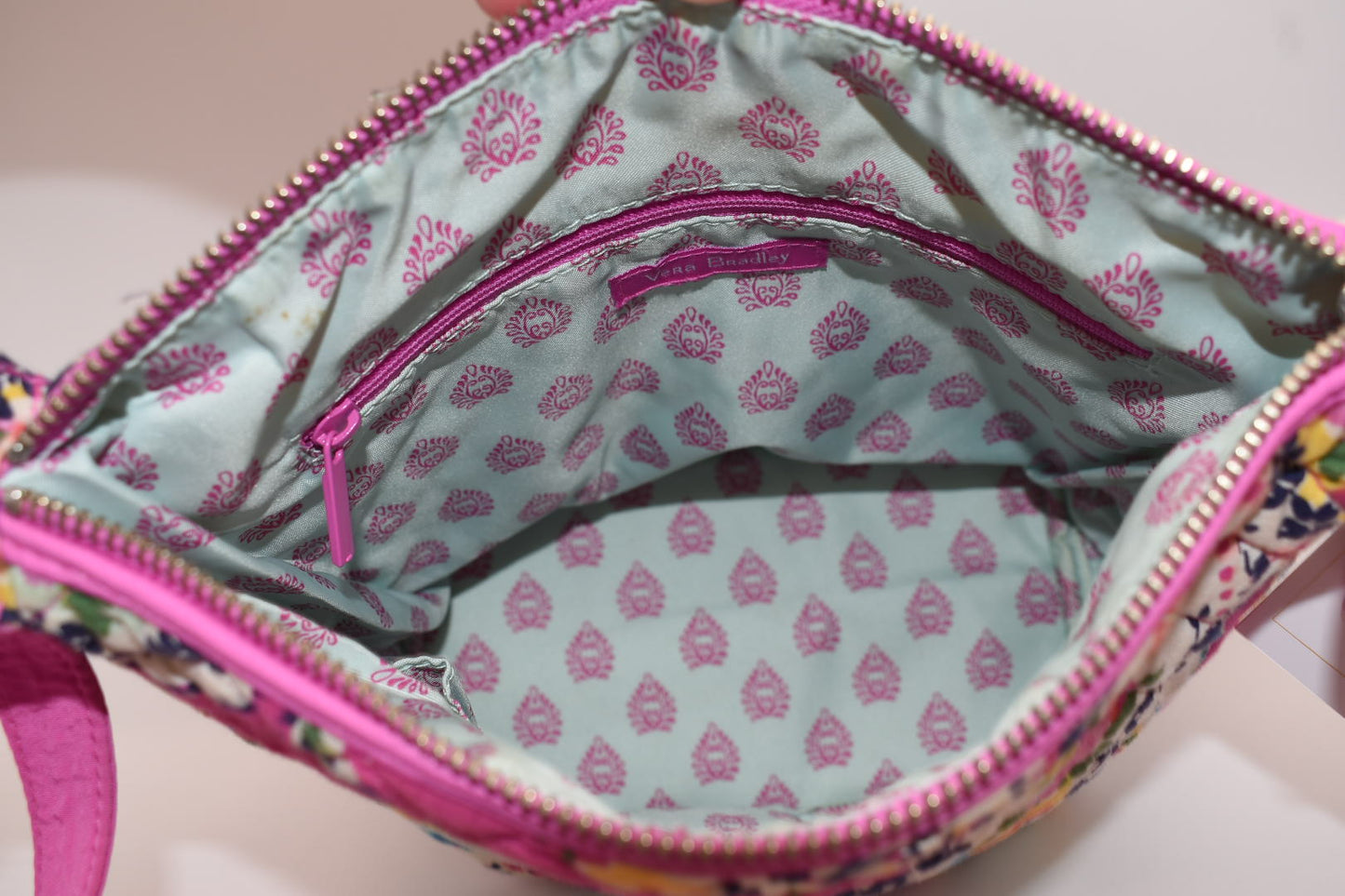 Vera Bradley Carson Hobo Bag in "Wildflower Paisley" Pattern