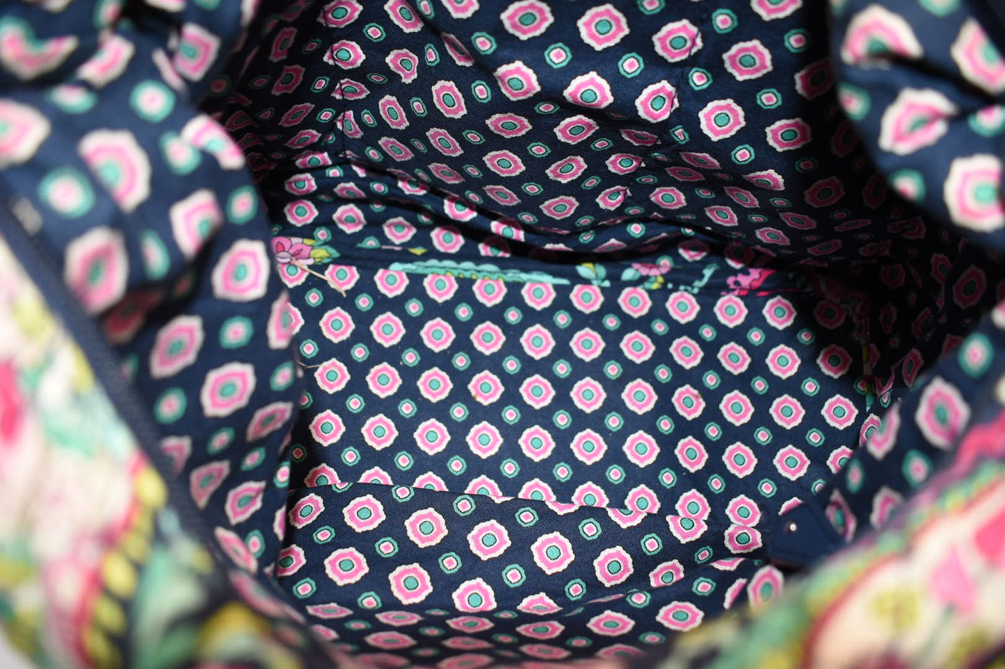 Vera Bradley Shoulder Bag in "Petal Paisley" Pattern