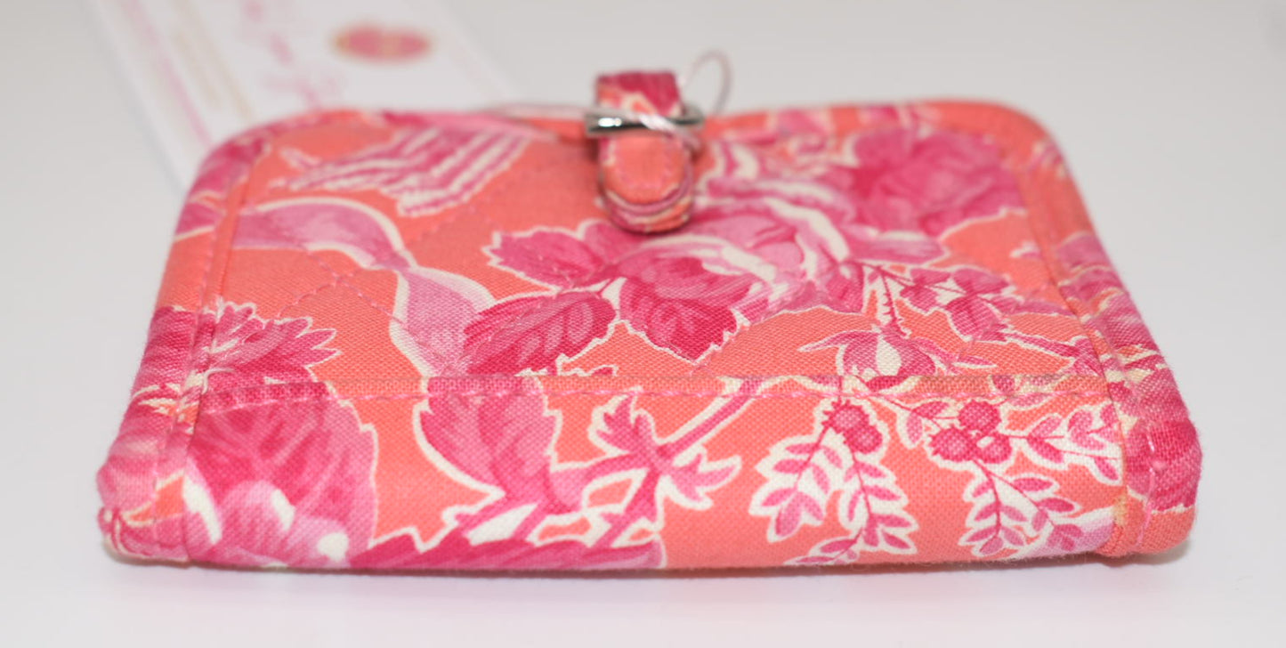 Vera Bradley Card & Cuties Wallet in "Hope Toile" Pattern