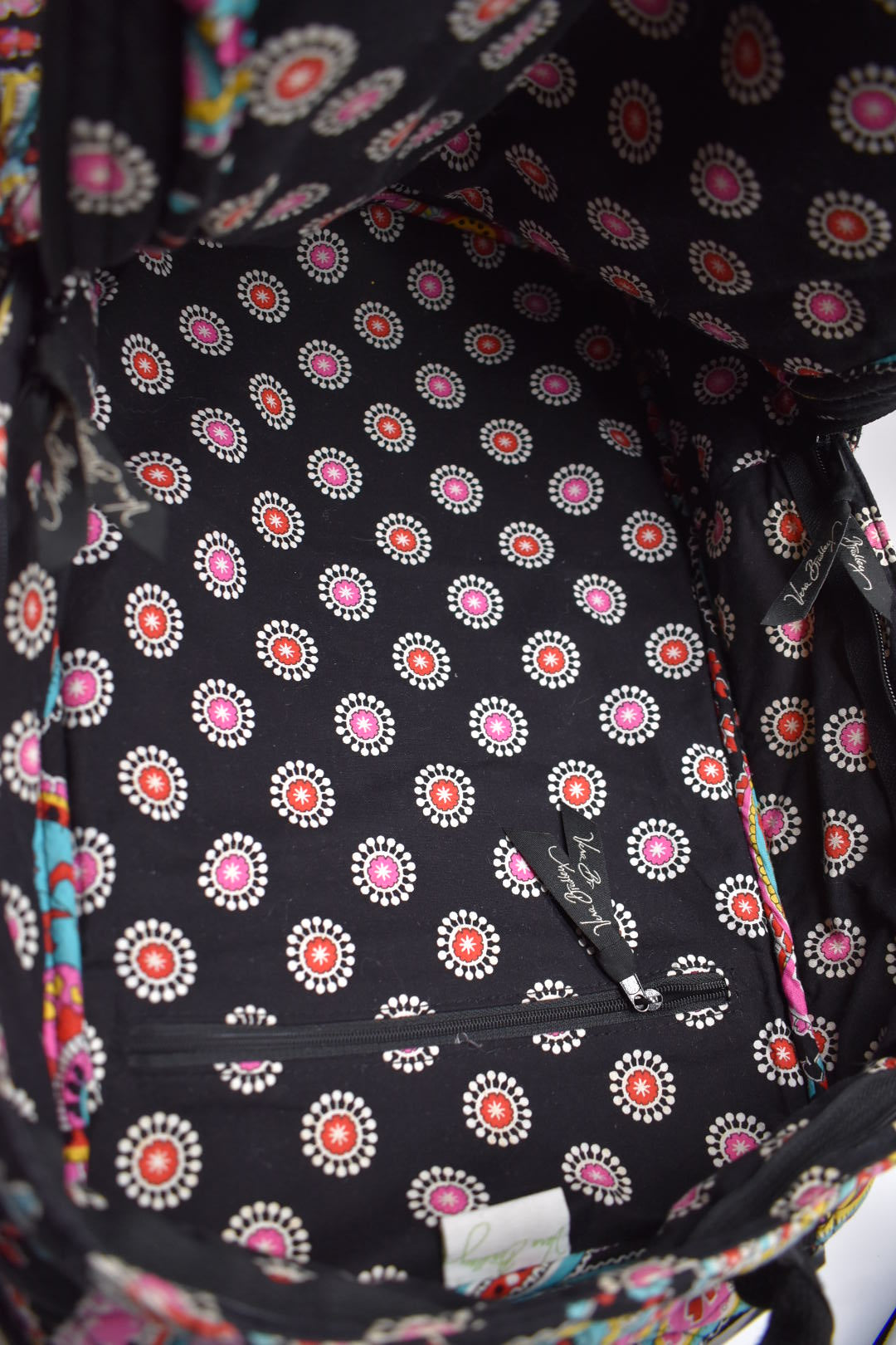 Vera Bradley XL Tech Laptop Backpack in "Parisian Paisley" Pattern