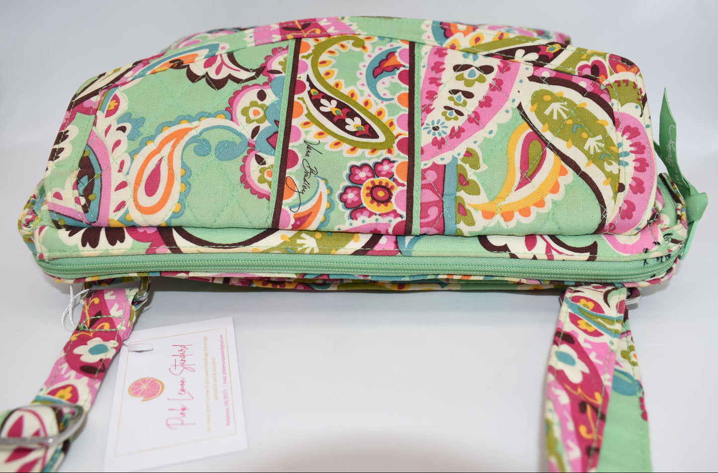 Vera Bradley Slim Crossbody Bag in "Tutti Frutti" Pattern