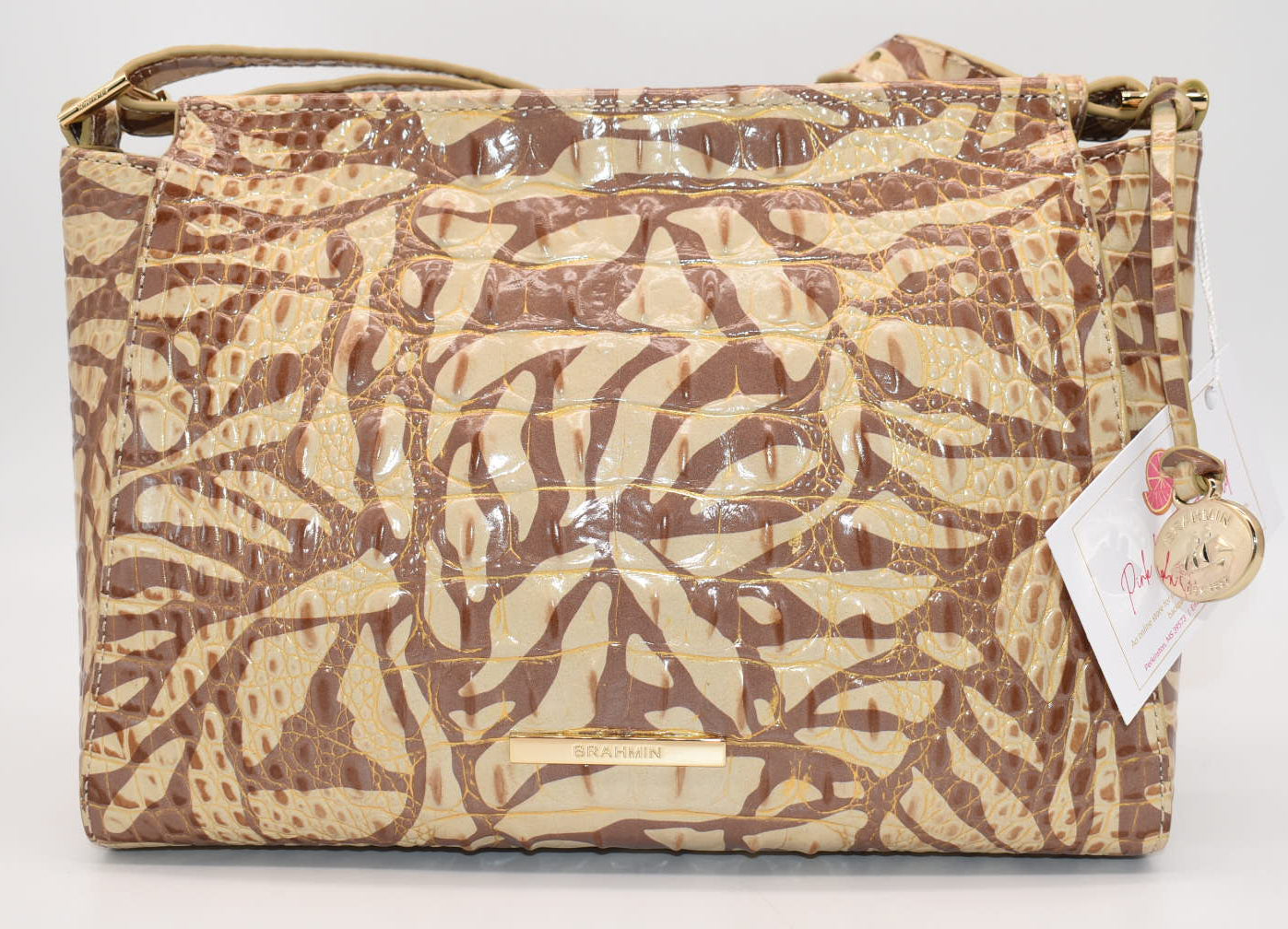 Brahmin Hillary Crossbody Bag in Stepping Stone Melbourne