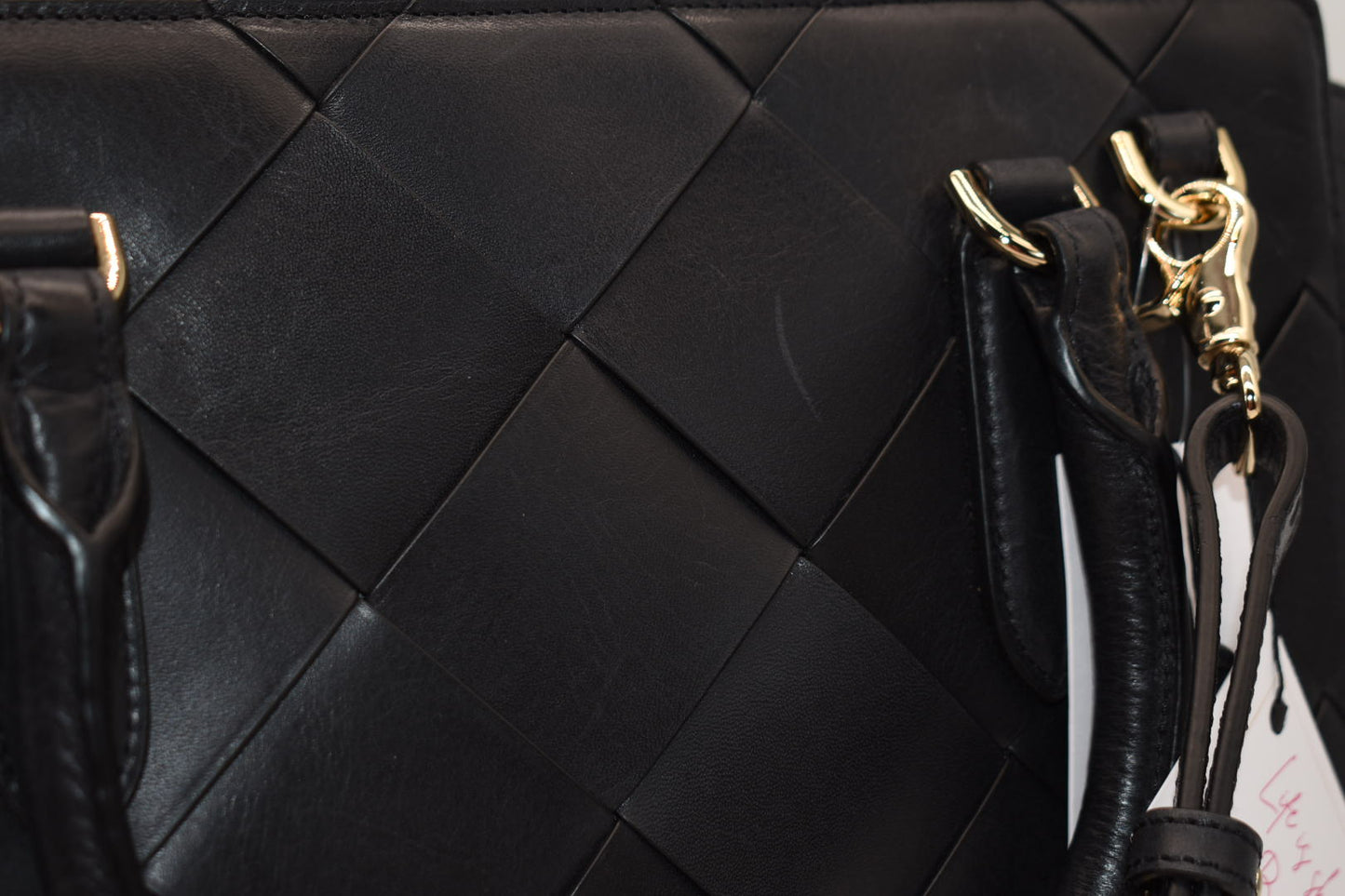 Brahmin Aubree Satchel Bag in Black Vik