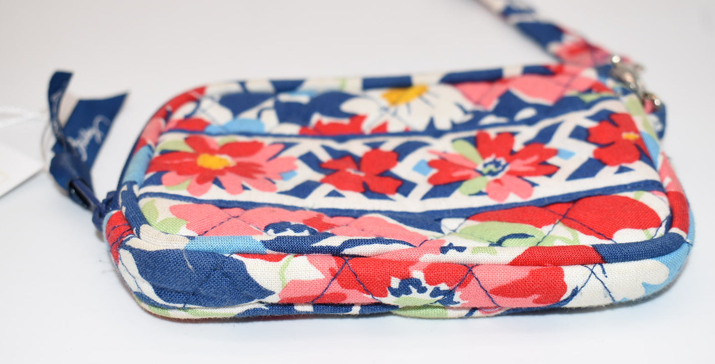 Vera Bradley Tech Case/ Zip Case in "Summer Cottage" Pattern
