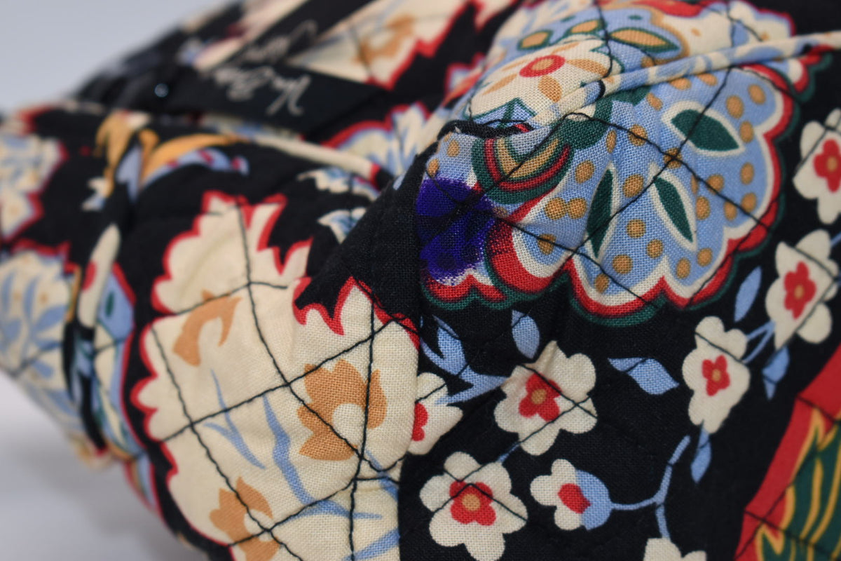 Vera Bradley On The Go Convertible Shoulder Bag in "Versailles" Pattern
