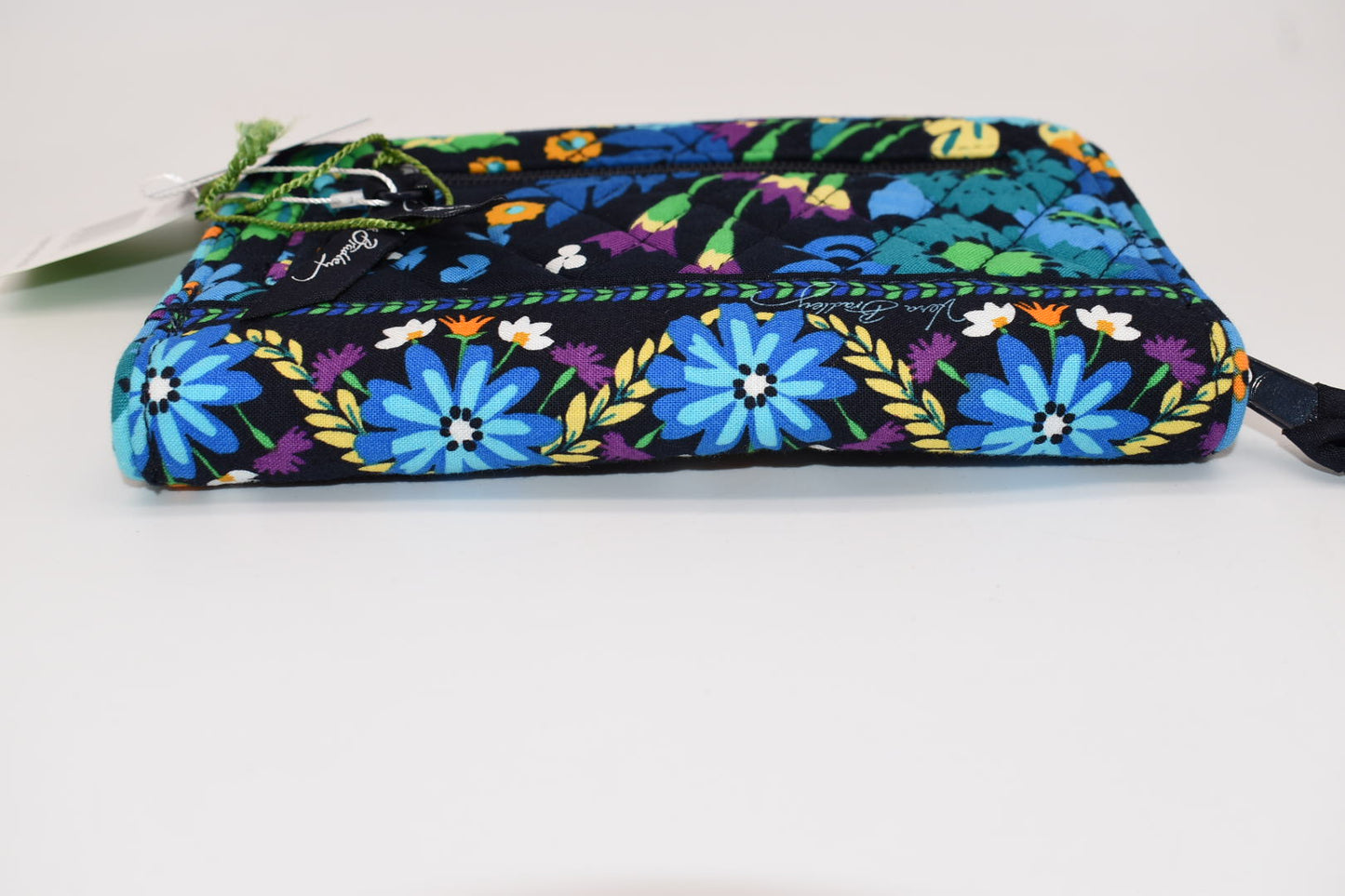 Vera Bradley Turnlock Wallet in "Midnight Blues" Pattern