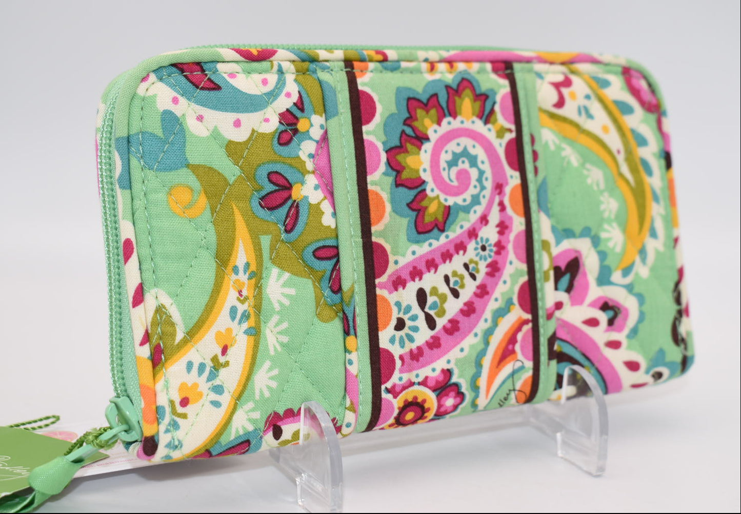 Vera Bradley Accordion Wallet in "Tutti Frutti" Pattern