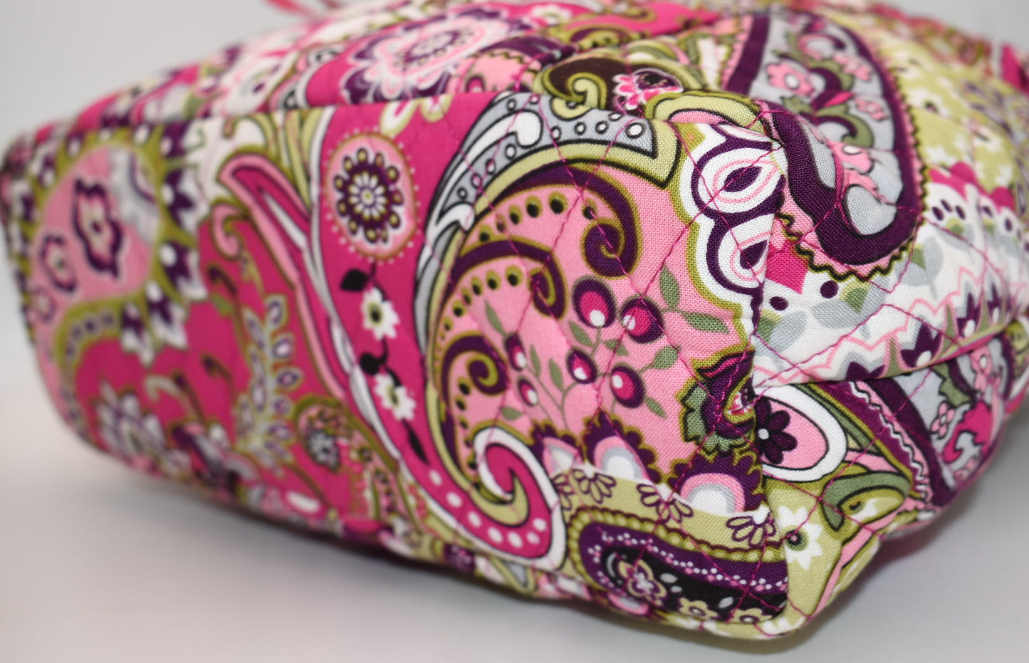 Vera Bradley Villager Tote Bag in "Very Berry Paisley" Pattern