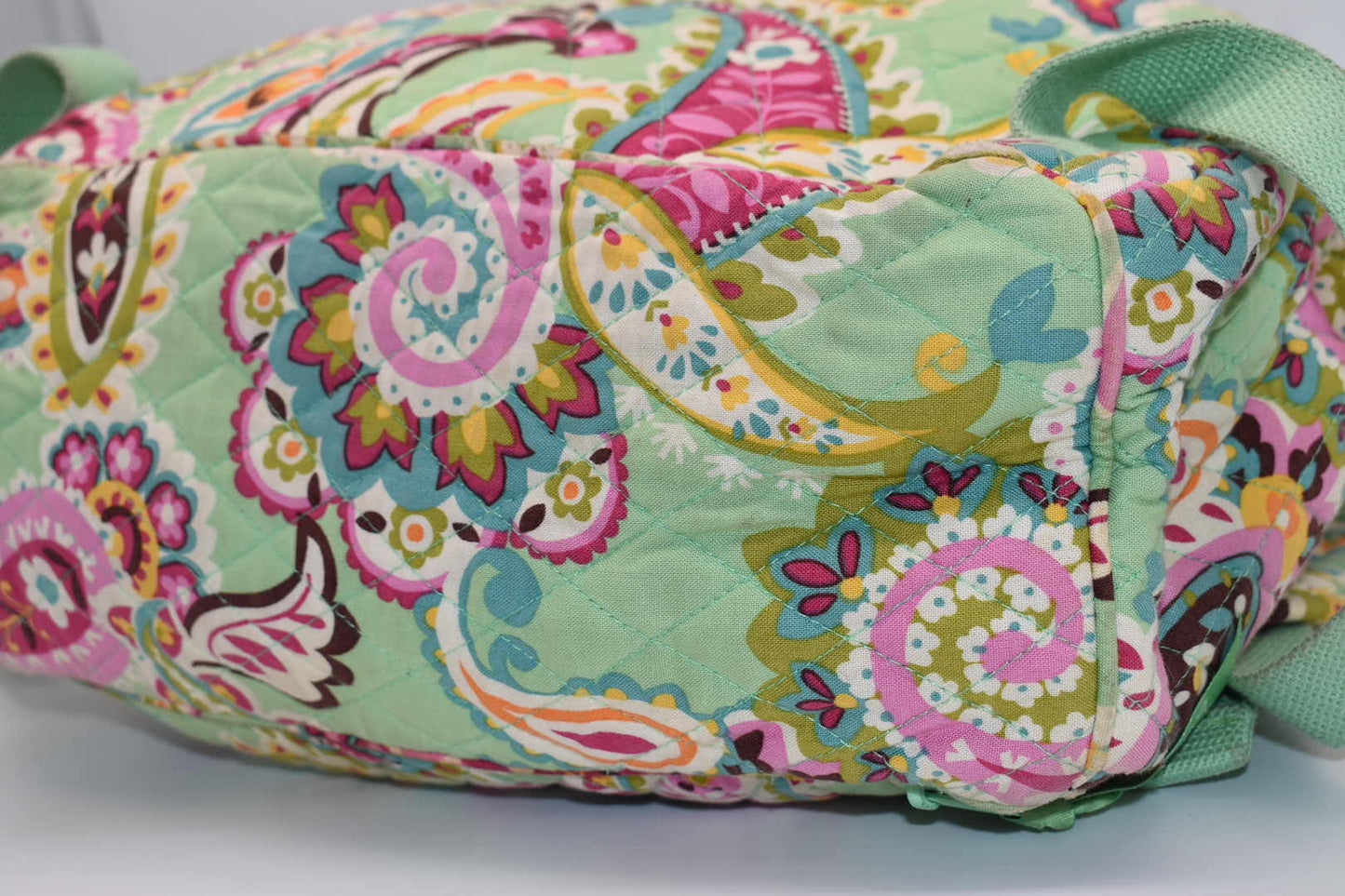 Vera Bradley Double Zip Backpack in "Tutti Frutti" Pattern