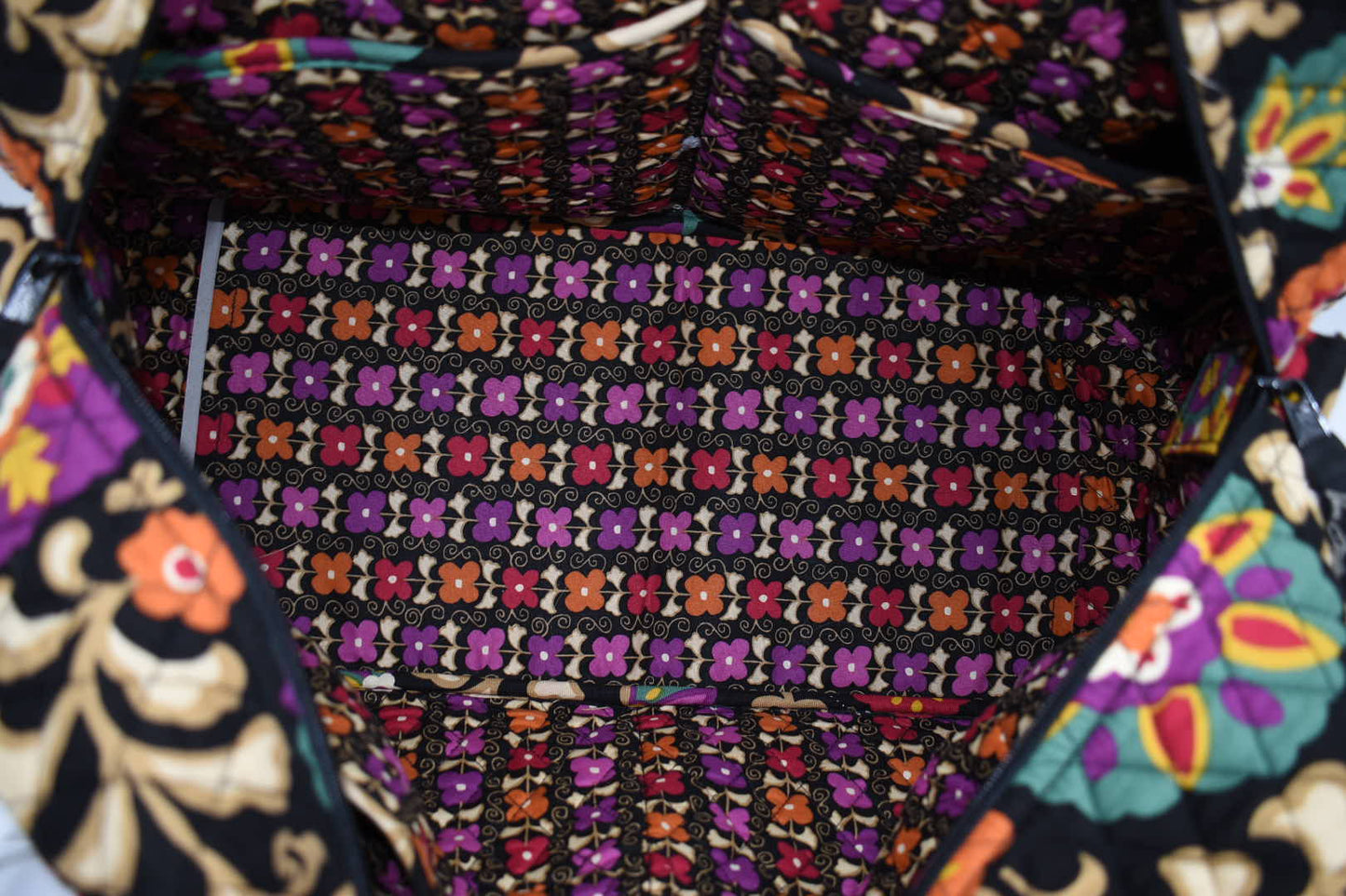 Vera Bradley Weekender Travel Bag in "Suzani" Pattern