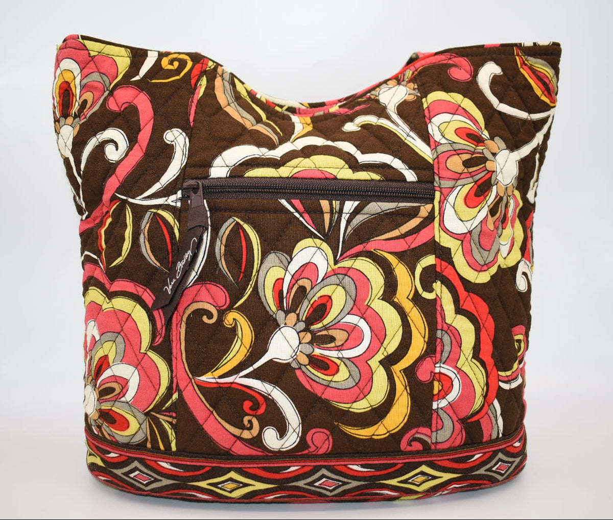 Vera Bradley Bucket Tote Bag in "Puccini" Pattern