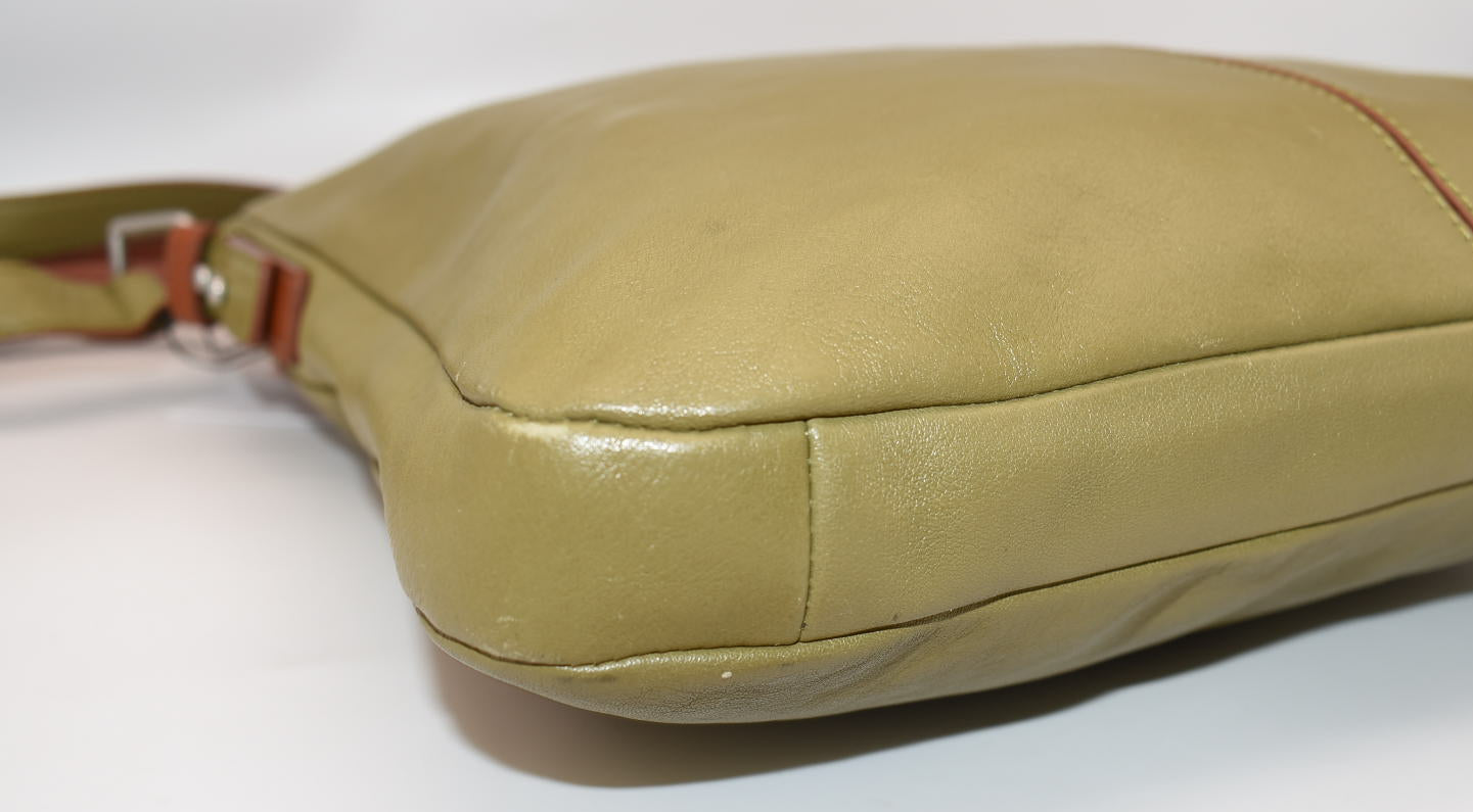 Vera Bradley Gallatin Leather Crossbody Bag in "Bittersweet Chocolate"