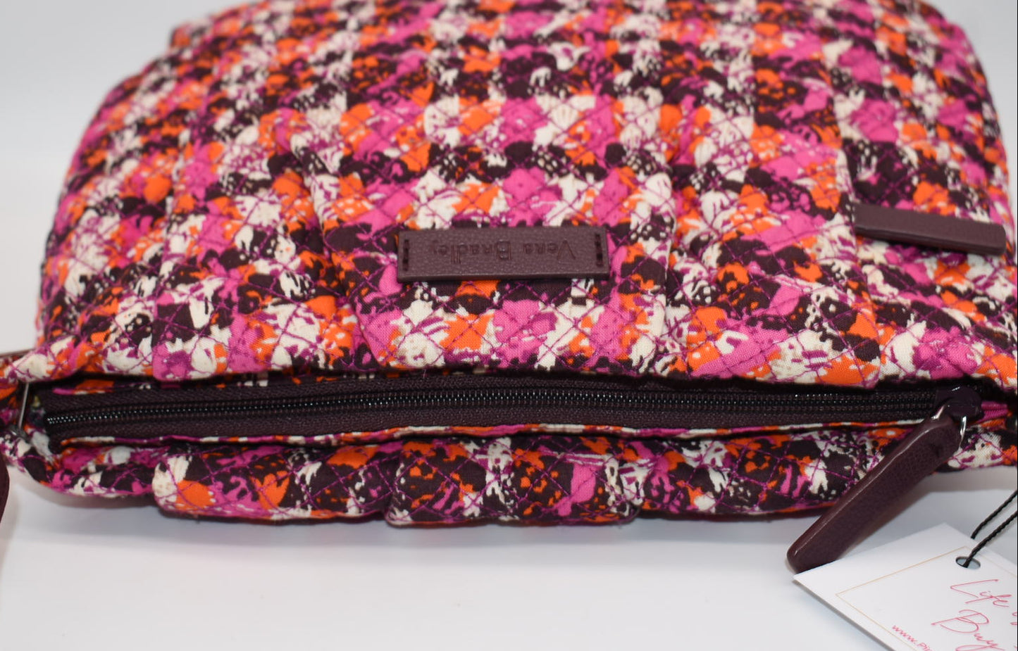 Vera Bradley Hadley Crossbody Bag in "Houndstooth Tweed" Pattern