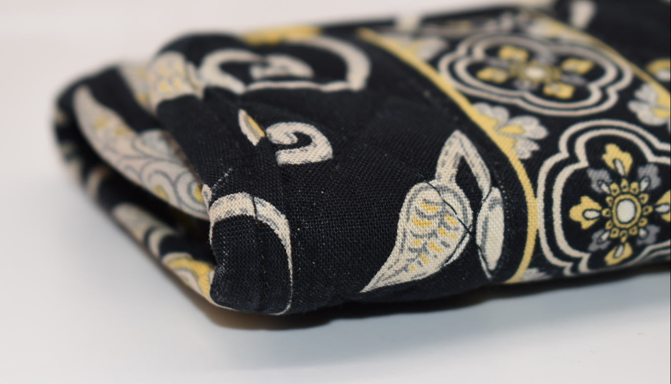 Vera Bradley Small Trifold Wallet in "Yellow Bird" Pattern