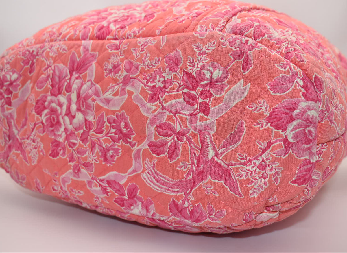 Vera Bradley Large Vera Tote Bag in "Hope Toile" Pattern