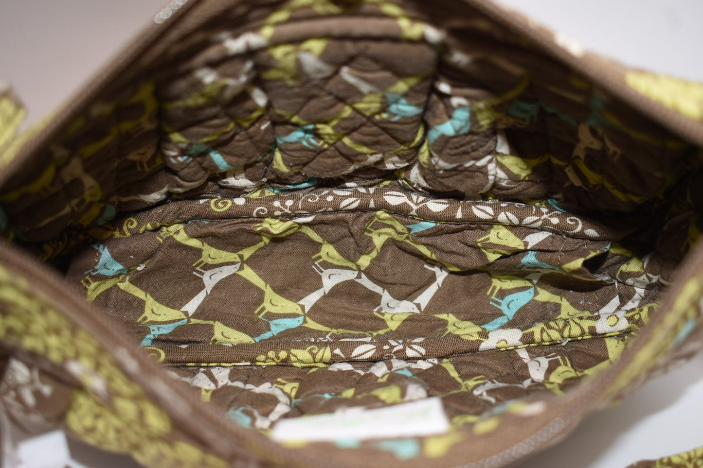 Vera Bradley Frannie Crossbody Bag in "Sittin' in a Tree" Pattern