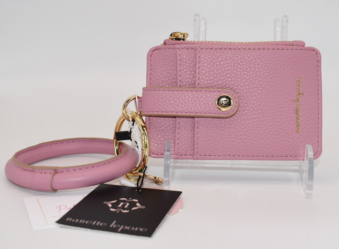 Nanette Lepore Candi Card Case in Bedrose