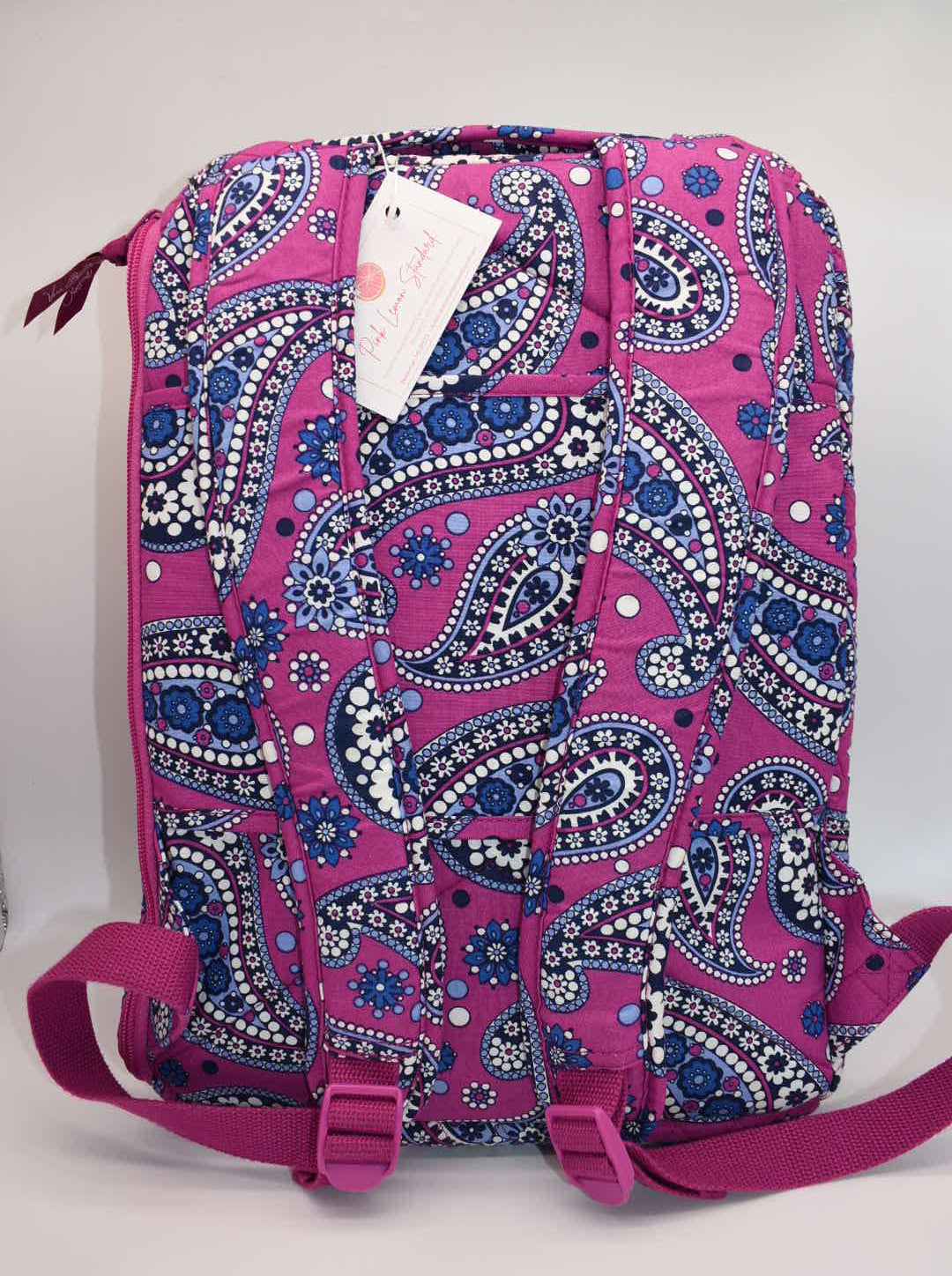 Vera Bradley Campus Laptop Backpack in "Boysenberry" Pattern