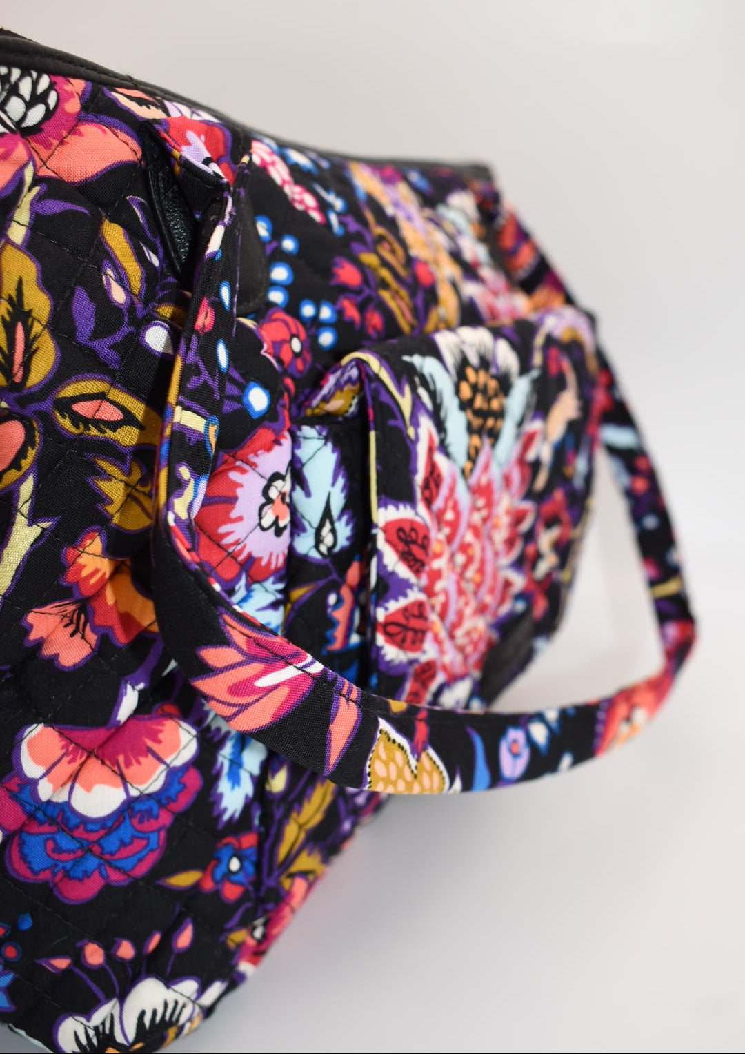 Vera Bradley Carson East West Shoulder Tote Bag in "Foxwood" Pattern