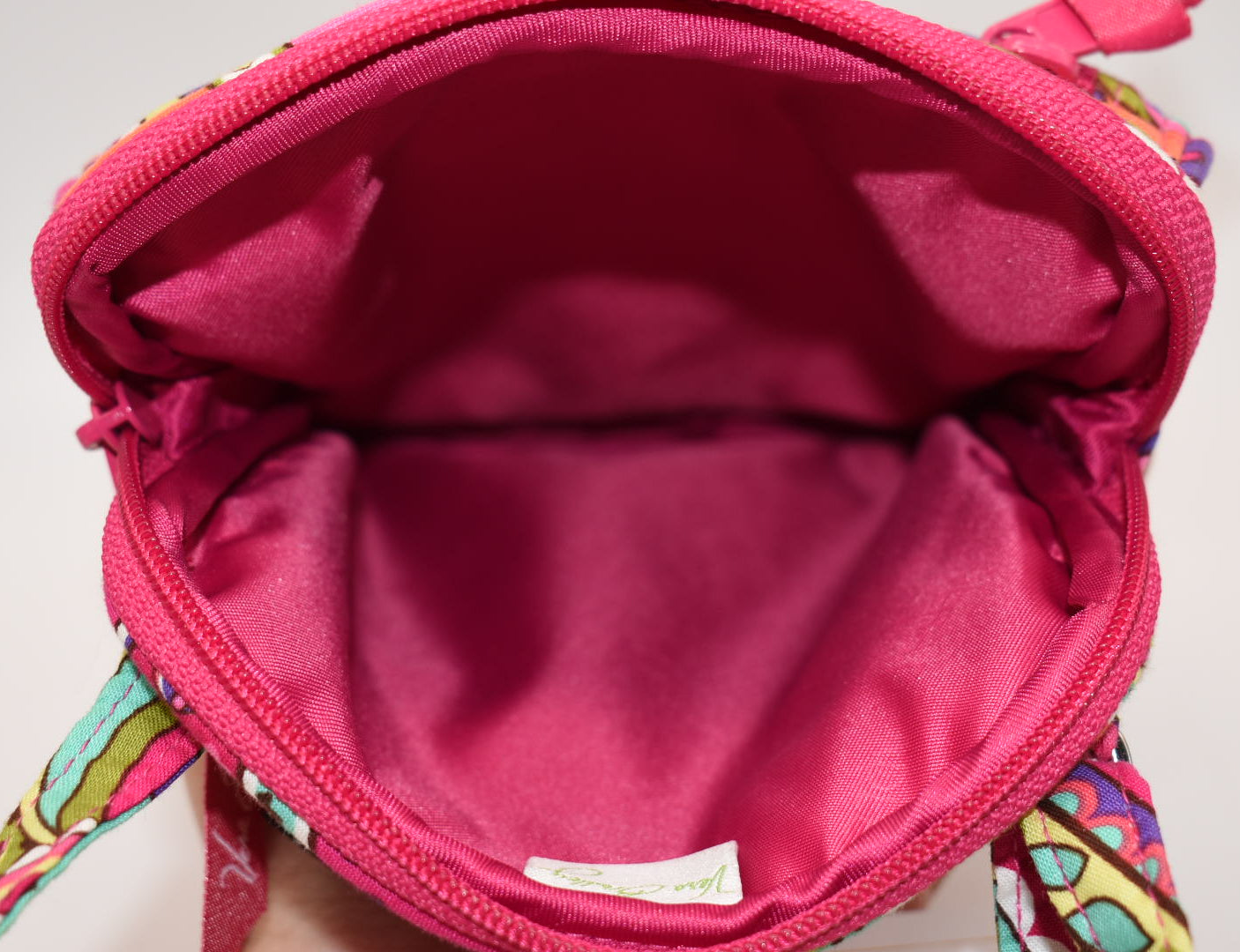 Vera Bradley Mini Hipster Crossbody Bag in "Pink Swirls" Pattern