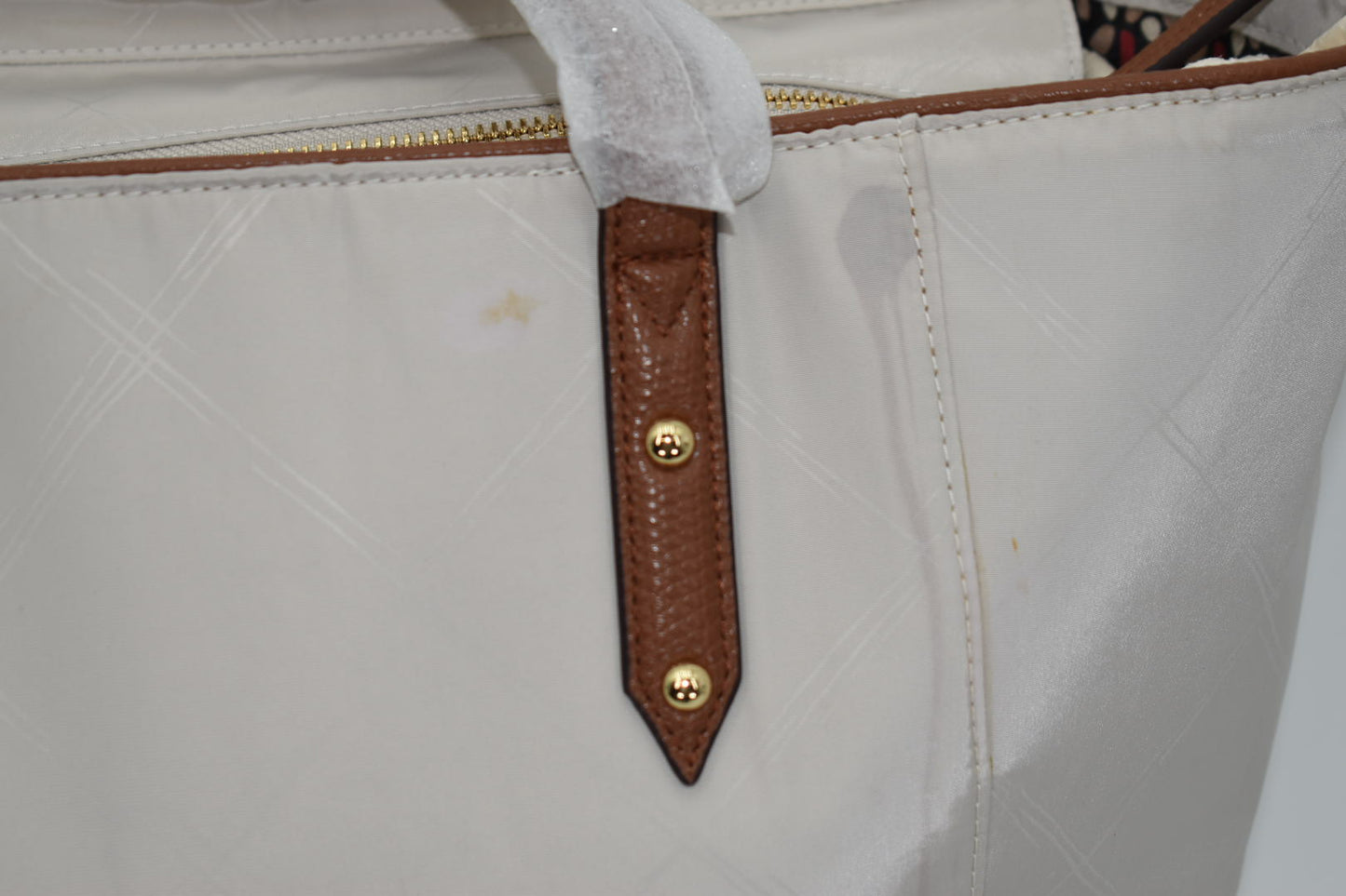 Vera Bradley Large Ella Tote Bag in "Sand" Pattern