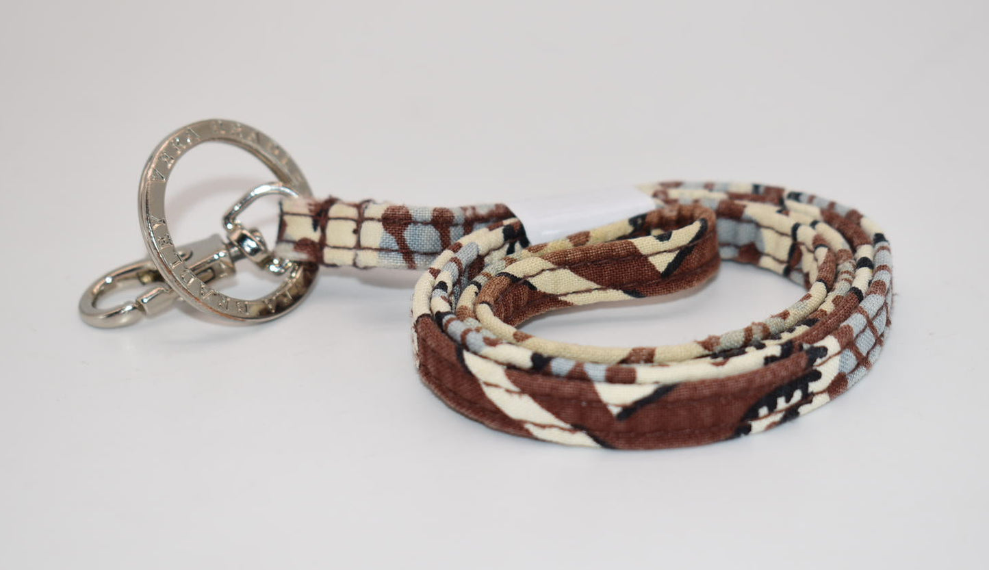 Vera Bradley Lanyard in "Slate Blooms" Pattern