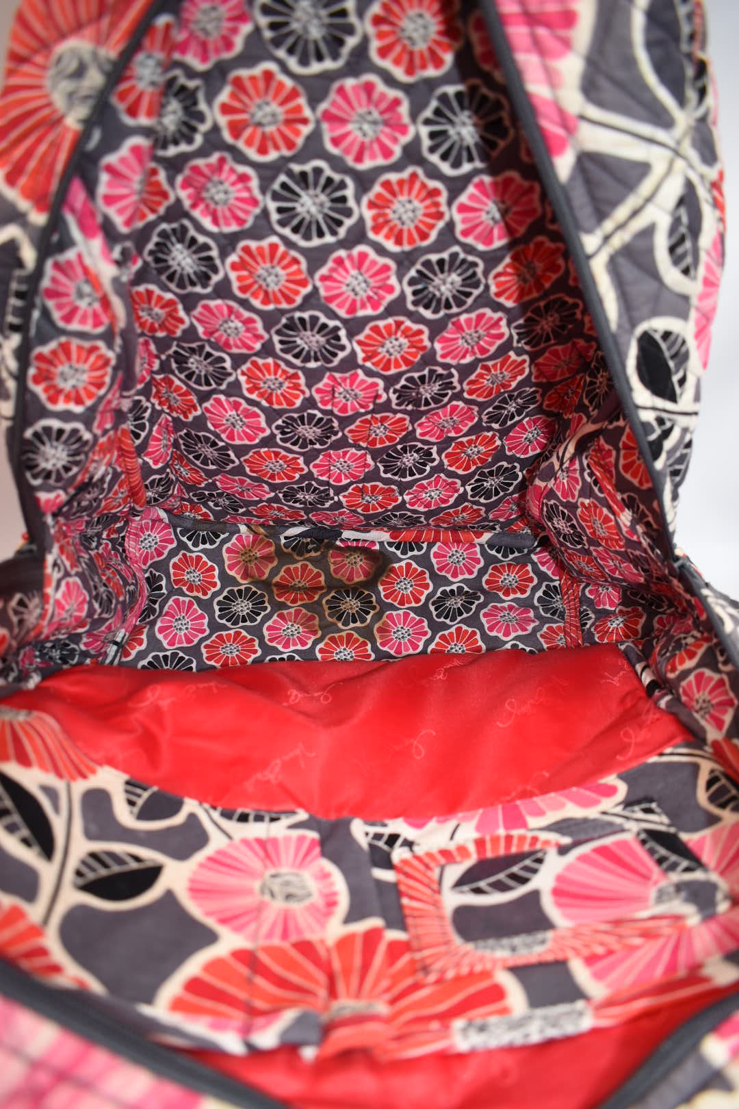 Vera Bradley Campus Backpack in "Cherry Blossoms" Pattern