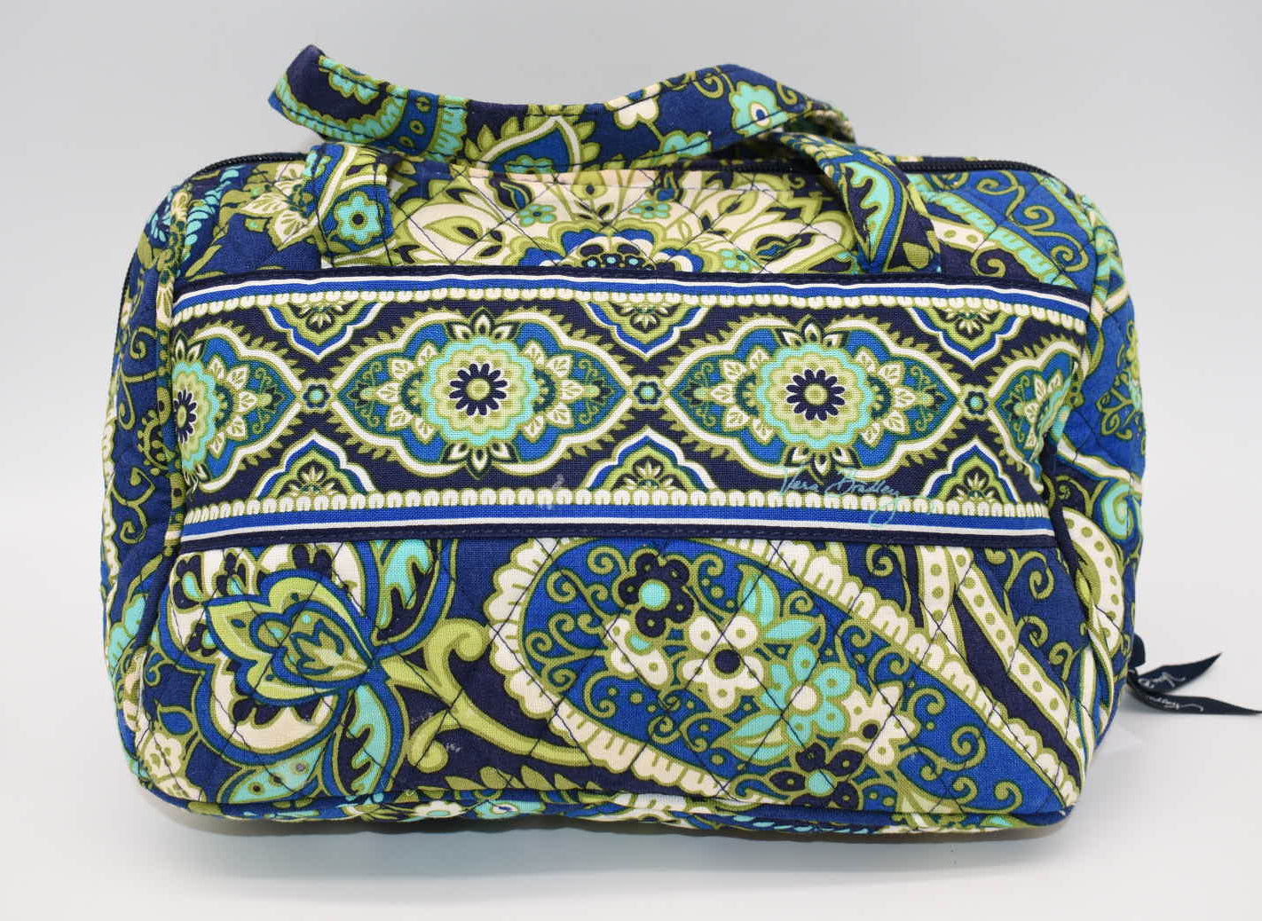 Vera Bradley "Lunch Date" Bag in "Rhythm and Blues" Pattern