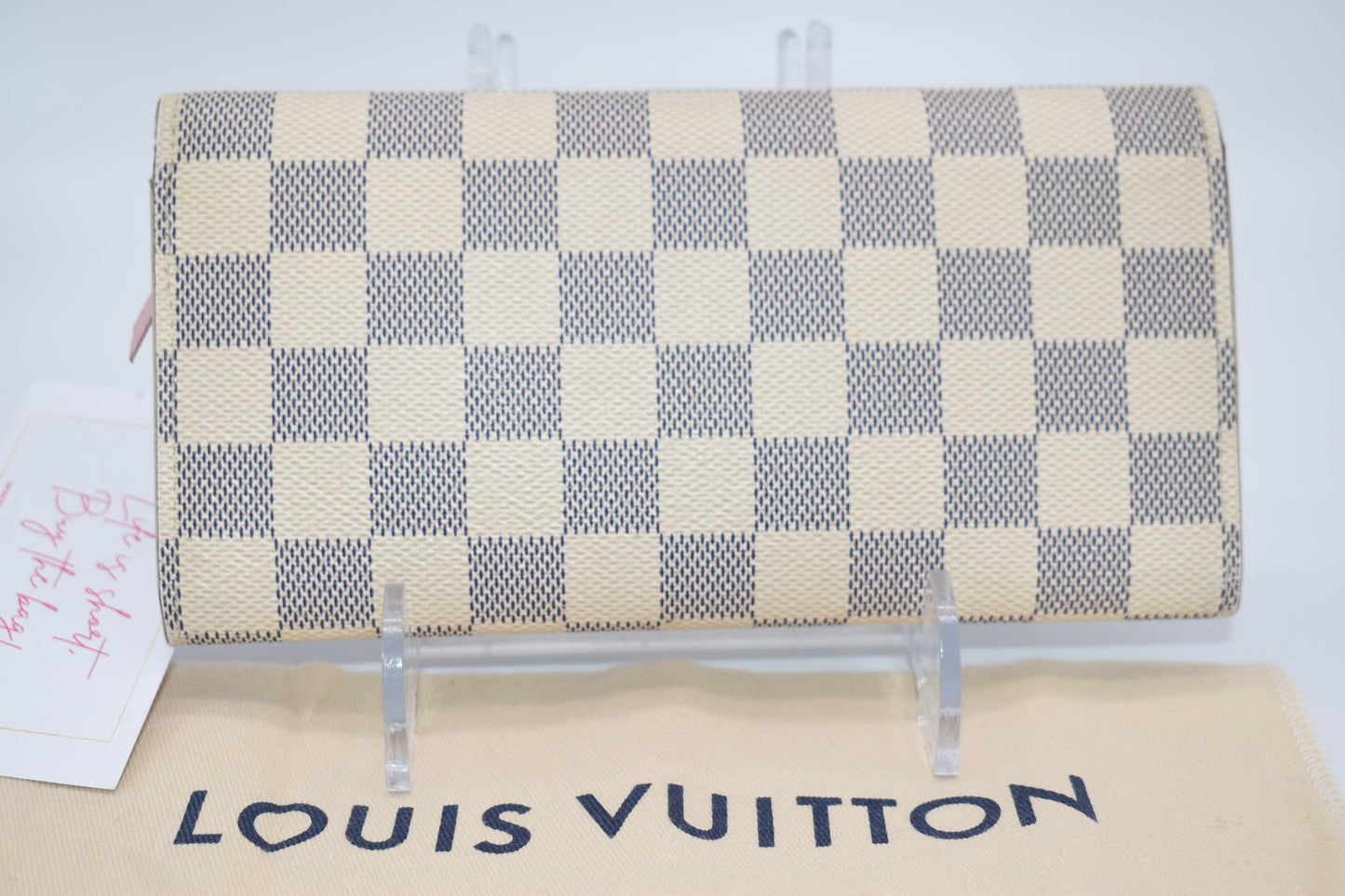 Louis Vuitton Emilie Wallet Damier Azur Canvas