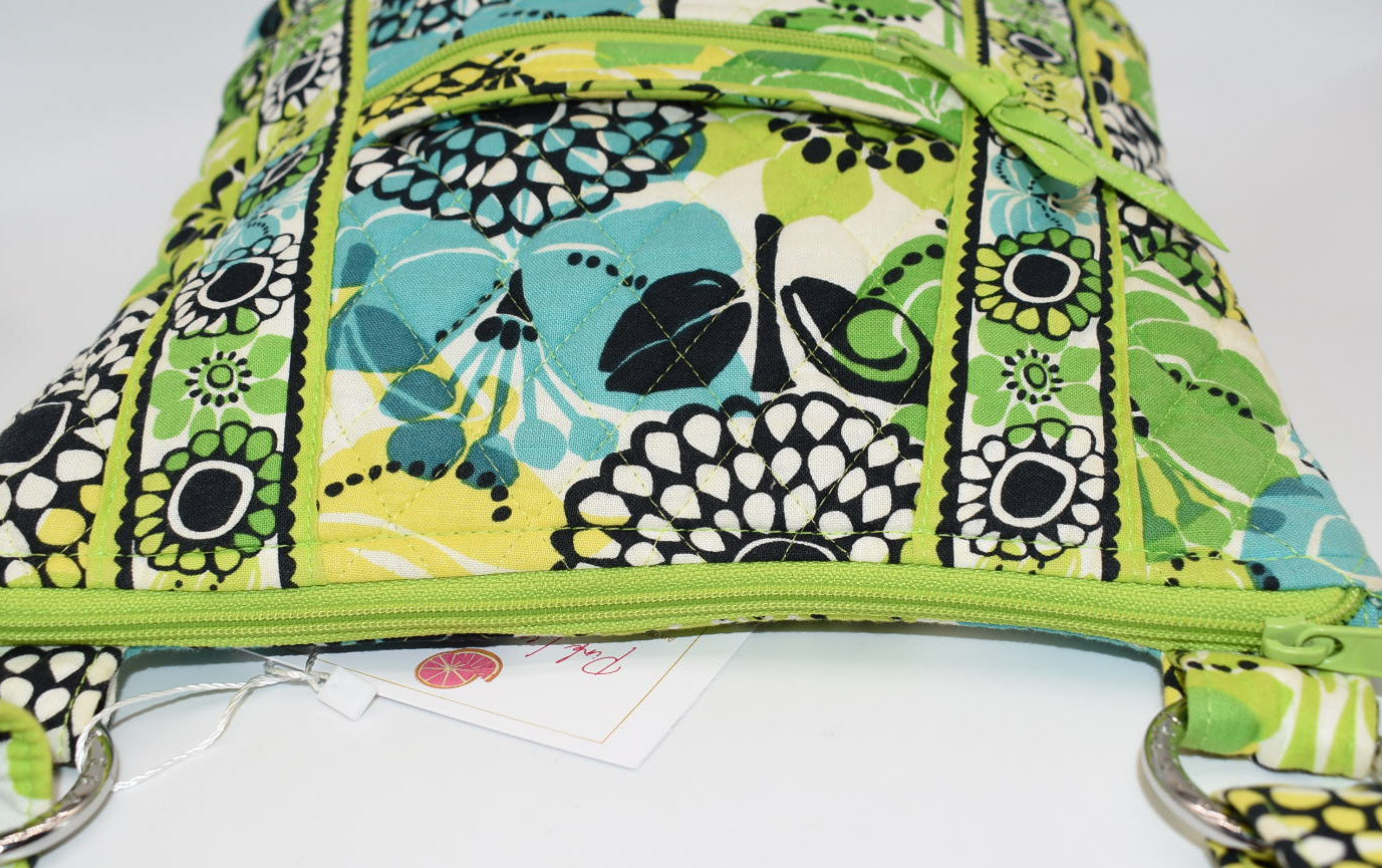 Vera Bradley Hipster Crossbody Bag in "Limes Up" Pattern
