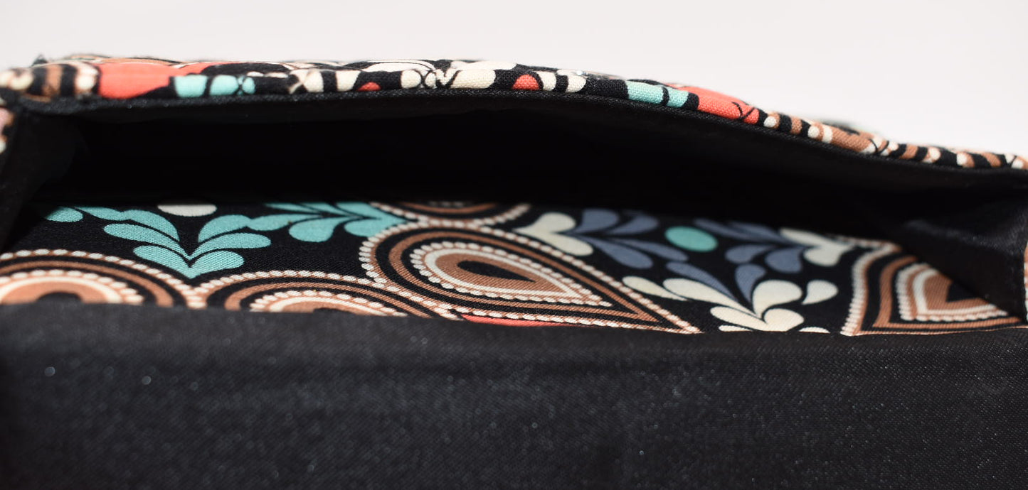 Vera Bradley All-in-One Crossbody Wallet in "Sierra" Pattern