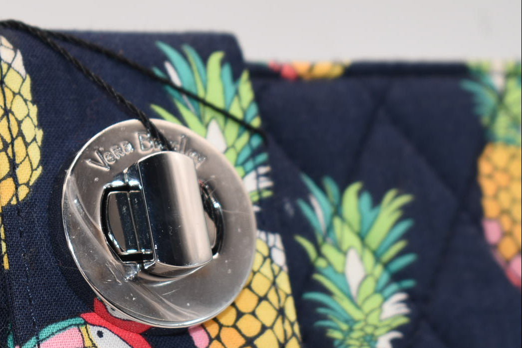 Vera Bradley RFID Turnlock Wallet in "Toucan Party" Pattern